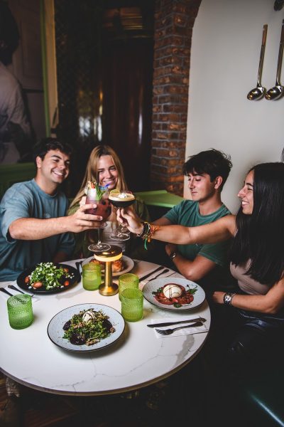 people eating the best brunch in north park san diego